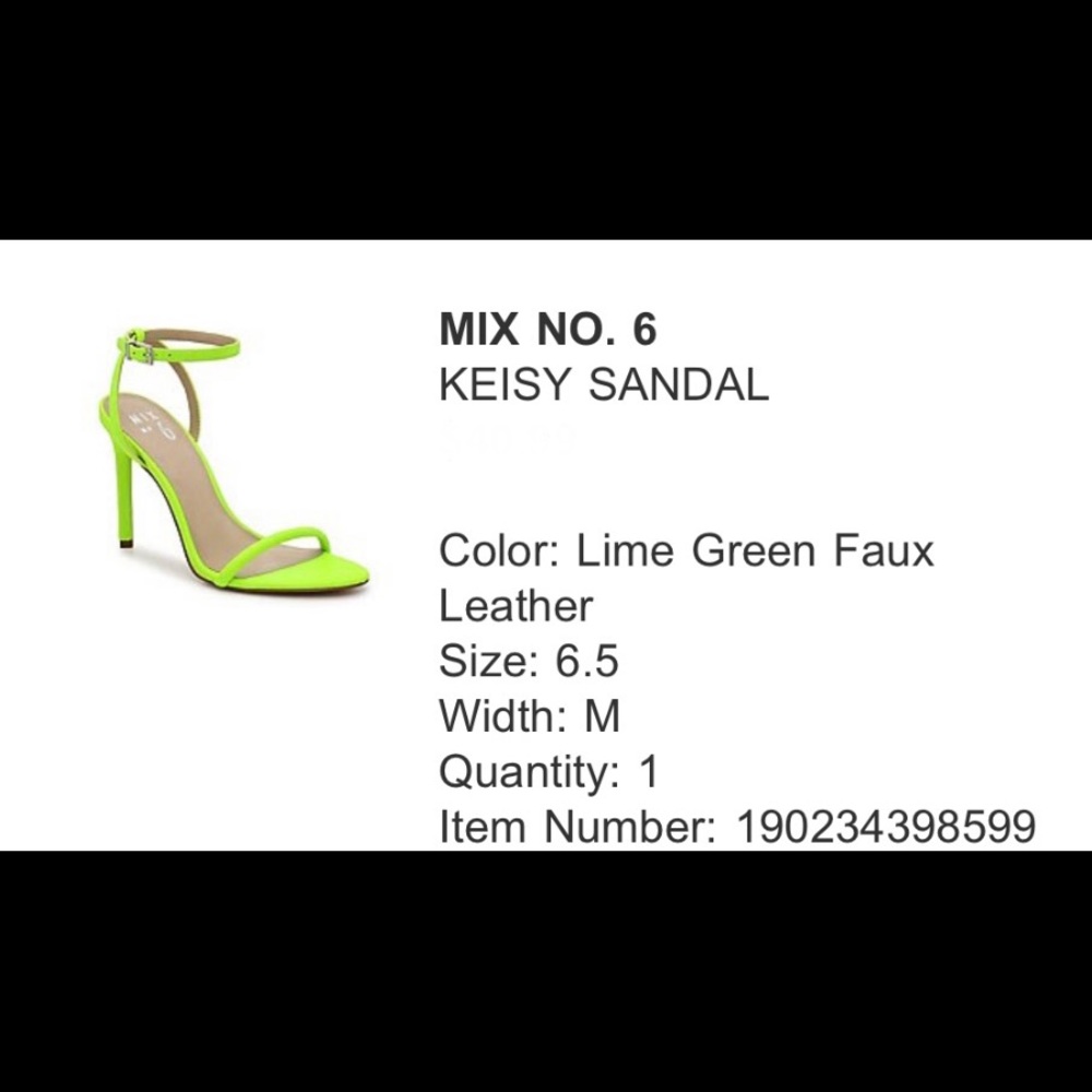 Mix No. 6 Keisy Sandal